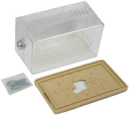 Copeland Comfort G20 Large Size, Transparent, Locking, Universal Thermostat Guard - Quantity of 3