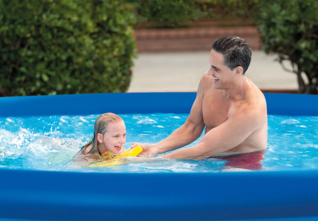 Intex 13' x 32" Easy Set Inflatable Outdoor Pool with Filter Pump & Coating