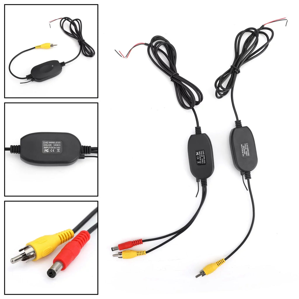 Wireless 170° CMOS Car Rear View Backup Camera Reverse 4 LED Night View