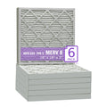 18x18x2, Purolator DMK80 Extended Surface Pleated Air Filter, Mechanical MERV 8, (6 Pack)