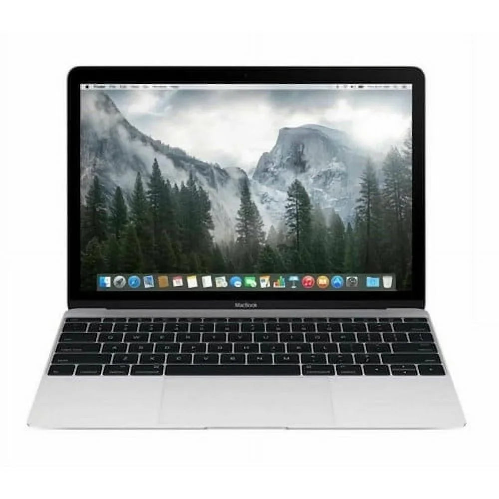 Restored Apple Macbook Core M3 1.1GHz 8GB RAM 256GB SSD 12" Silver MLHA2LL/A (2016) (Refurbished)