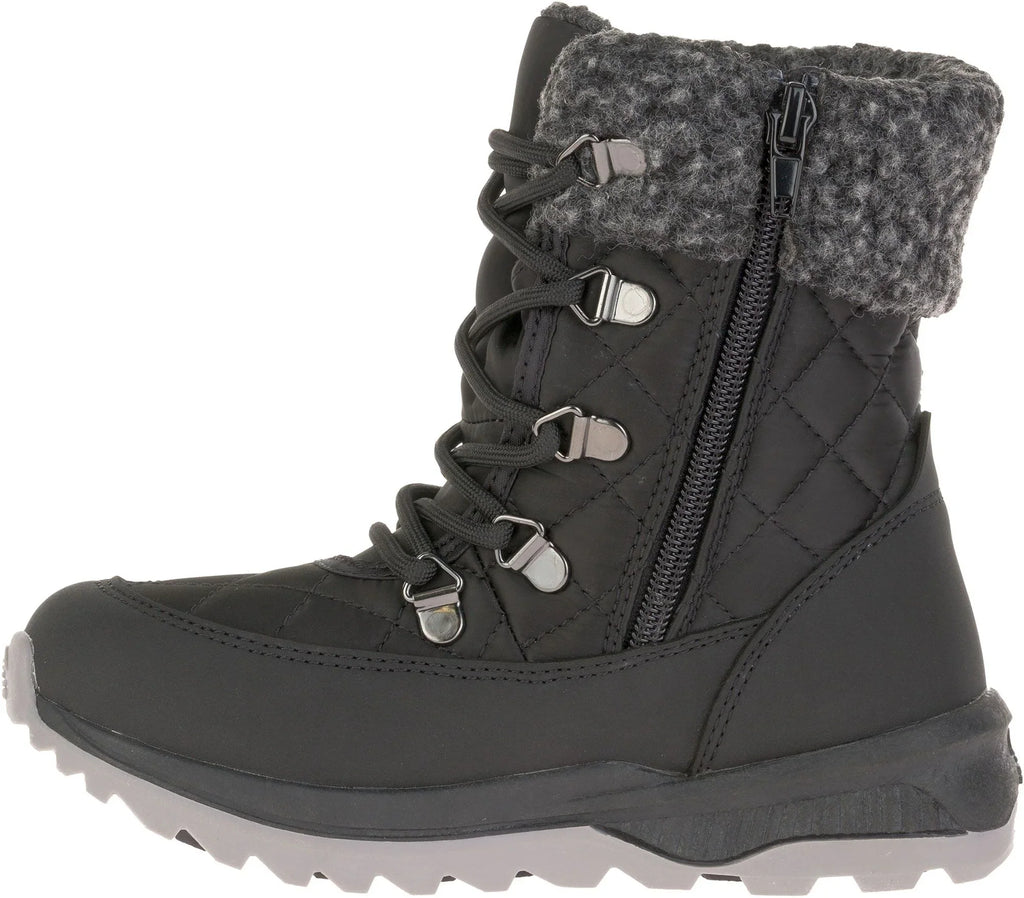 Kamik Libra big kids Winter waterproof Boots black Size 3 youth New in box