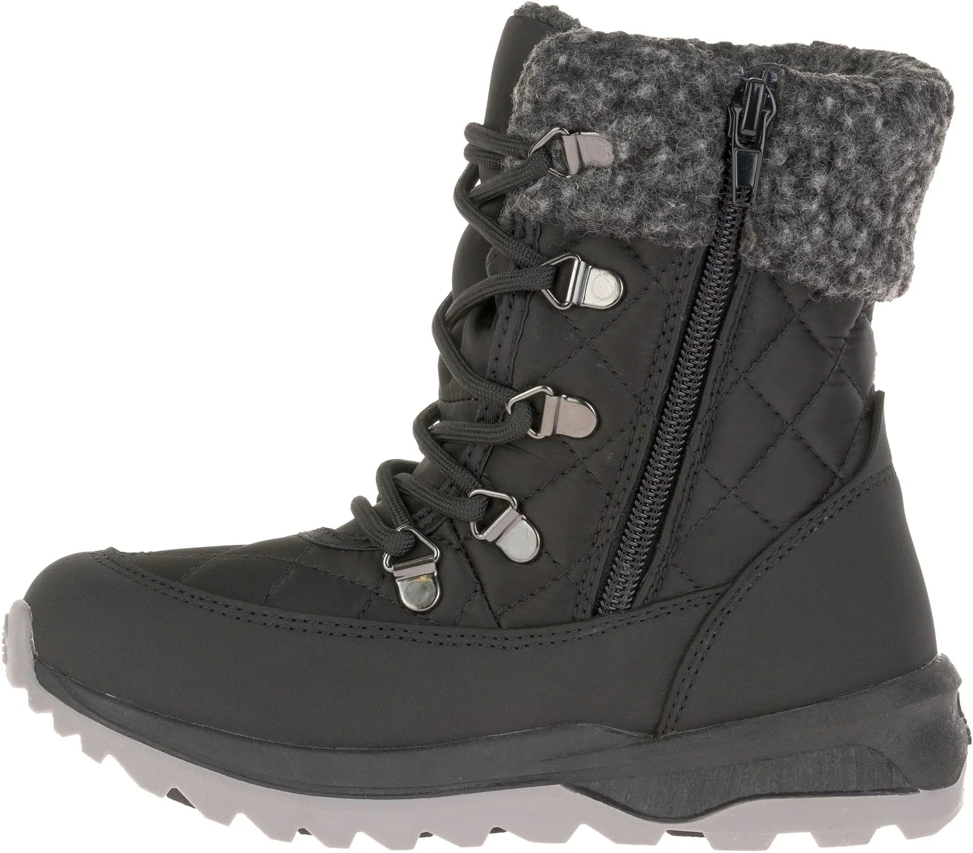 Kamik Libra big kids Winter waterproof Boots black Size 3 youth New in box