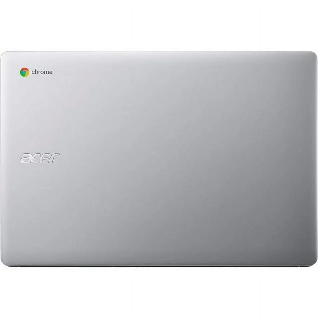 Restored Acer Chromebook 315 15.6" HD Display Laptop, Intel Celeron N4020, 4GB LPDDR4, 64GB eMMC, Chrome OS, Silver + Mazepoly Accessories