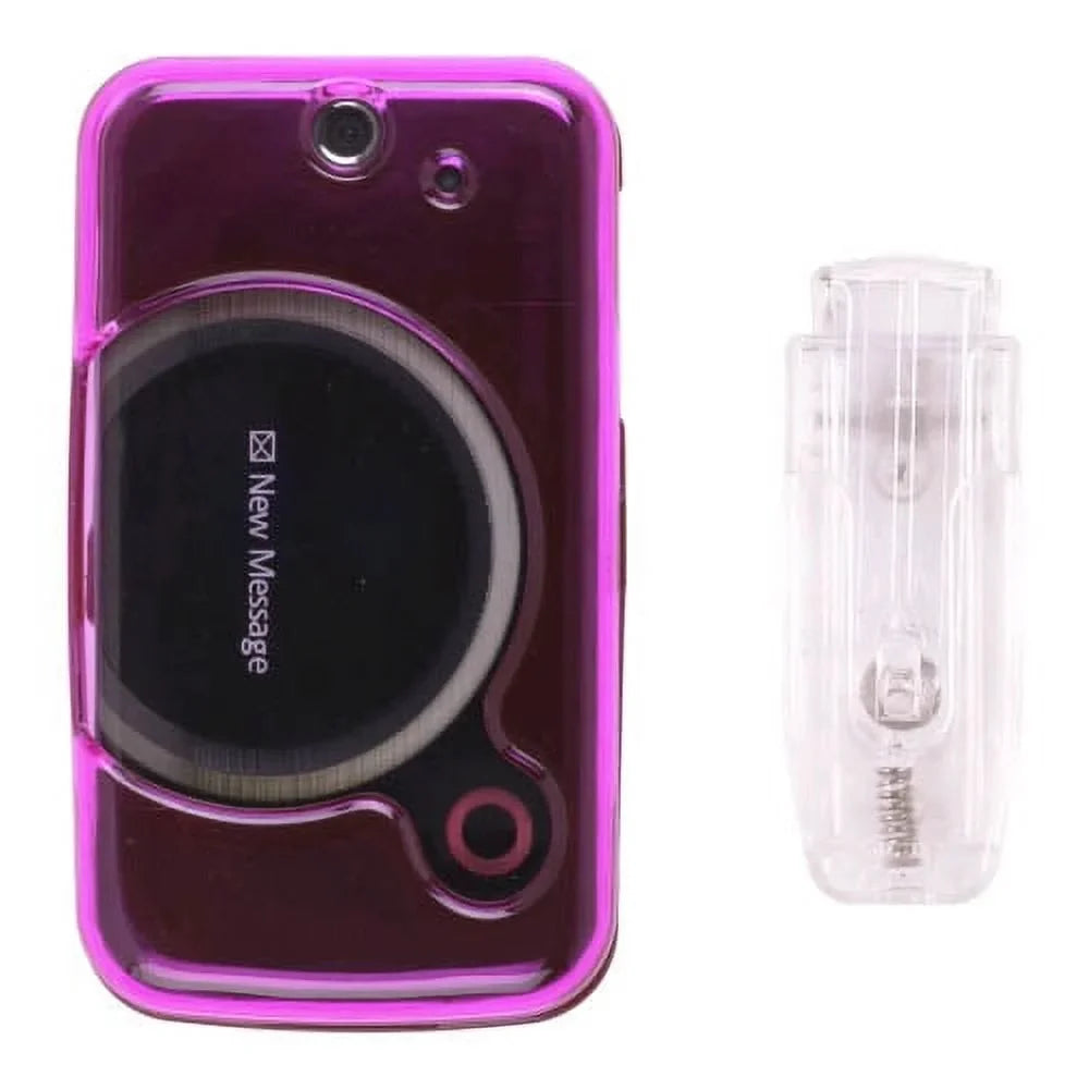 5 Pack -Wireless Solution Snap-On Case for Sony Ericsson T717 (Pink)